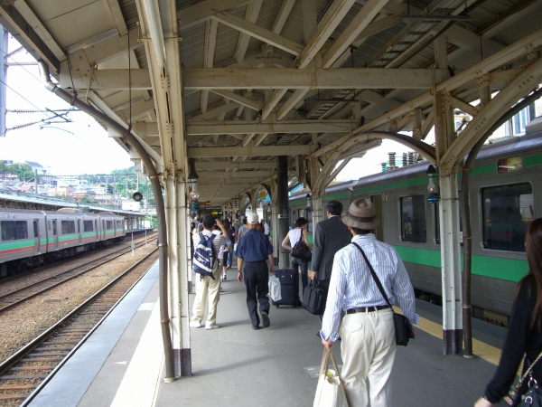 小樽駅を降りたら前方へ。